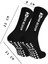 3'lü Siyah Beyaz Gri Kaydırmaz Silikon Taban Nefes Alan Premium Futbol Fitness Koşu Sporcu Çorap 3