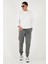 Pamuklu Regular Fit Normal Bel Lastikli Paça Cepli Eşofman Altı Erkek Eşofman Altı 59080153W4 1