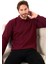 Pamuk Karışımlı Regular Fit Polo Yaka Kazak Erkek Kazak 456223 1