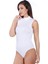 Kadın Balıkçı Yaka % 47 Modal % 47 Cotton % 6 Elastane Kancalı Body 1
