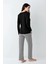 Uzun Kol Kadın Pijama Takım 9068 4