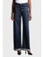 Pamuklu Relaxed Fit Geniş Paça Vintage Görünümlü Jeans Bayan Kot Pantolon EW000737 AF17033 MB001 1