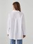Lcw Vision Ekru Oversize Kadın Gömlek 5