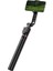 WI-SE015 Canlı Yayın Dolgu Işıklı Teleskopik Tripod ve Selfie Çubuğu Siyah 4