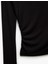 Slim Fit Omzu Açık Uzun Kollu Viskon Drapeli Tişört 3