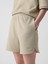 Kadın Bej Gap Logo Dolphin Sweat Şort 1