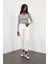 Beyaz Yüksek Bel Boyfit Jean 2