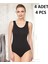Kadın Askılı U Yaka % 47 Modal % 47 Cotton % 6 Elastane Kancalı 4 Adet Body 1