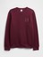 Erkek Bordo Gap Logo Fleece Sweatshirt 2