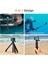 Yüzen Selfie Çubuğu Tripod Gopro Hero 13 12 11 10 9 8 7 Djı Osmo Eylem 5 Pro 4 3 INSTA360 Su Geçirmez Kolu Kavrama 2