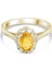 1.04 Karat Baget Pırlanta Sarı Safir Yüzük, Gerçek Pırlanta, Sertifikalı Mücevher 1