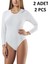 Kadın Yuvarlak Yaka % 47 Modal % 47 Cotton % 6 Elastane Kancalı 2 Adet Body 1