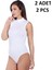Kadın Balıkçı Yaka % 47 Modal % 47 Cotton % 6 Elastane Kancalı 2 Adet Body 1