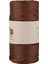 Makrome İpi 3mm Polyester Kahve Simli 1