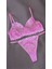 Lingerie – Çiçek Nakışlı Desteksiz C Cup Sütyen & Külot Takımı (90-95-100 C) 2