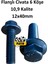 Flanşlı Civata 6 Köşe 10,9 Kalite 12X40 PLT28000975 50 Adet 2
