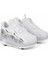 Nils F Beyaz Patenli Akıllı Bağcıklı Ortopedik Çocuk Spor Ayakkabı 2