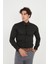 Saten Ata Yaka Smokin Gizli Düğmeli Pamuklu Likralı Slim Fit Erkek Gömlek 2