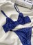 Lingerie Dantelli Şeffaf Bralet & Külot Takımı 5