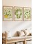 3 Parça Doğanın Güzellikleri Temalı Ahşap Çerçeve Görünümlü Mdf Tablo Seti 2