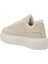 Bej Hakiki Deri Kadın Sneaker - K24S1AY67596-B19 2
