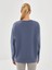 Xsıde Actıve Indigo Bisiklet Yaka Oversize Kadın Sweatshirt 4