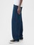 Erkek Lacivert Baggy Jean Pantolon 6