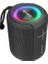 SS4506/BK Taşınabilir 8W Ses Çıkışı Rgb Bluetooth Hoparlör Siyah 2