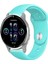 Garmin Venu2 Plus ile Uyumlu Kordon Yumuşak Dokulu Esnek Jel Silikon Kayış 1