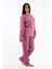 Çiçek Desenli İnterlok Pijama Takımı 4