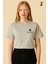 Kadın Kabartma Baskı Işlemeli Kaliteli Tişört 3