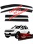 Dacia Duster Ferrous Cam Rüzgarlığı 4lü Set 2010 2017 1