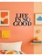 Life Is So Good Ahşap Duvar Dekorasyon Ürünü – 25X20 cm 2