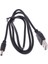 USB 2.0 Dc 3.5mm x 1.35MM Güç Kablosu 5V2A USB Güç Kablosu 3