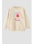 Kız Çocuk Peppa Baskılı 3 Iplik Kumaş Pamuklu Sweatshirt 1