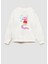 Kız Çocuk Peppa Baskılı 3 Iplik Kumaş Pamuklu Sweatshirt 1