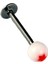 Labret Stud 316 L Bioplast Piercing K6 1