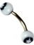 Curved Barbel 316 L Bioplast Piercing K7 1