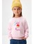 Kız Çocuk Peppa Baskılı 3 Iplik Kumaş Pamuklu Sweatshirt 1