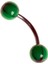 Curved Barbel 316 L Bioplast Piercing K7 1