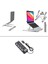 Alüminyum Ayarlı Laptop Macbook Notebook iPad Tablet Yükseltici Tutucu Standı + 4 Port USB 2.0 Çoklayıcı Çoğaltıcı Hub Anahtarlı Işıklı On Off 1