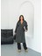 Kadın Premium Oversize Kaşe Kaban 1