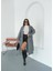 Kadın Premium Oversize Kaşe Kaban 4