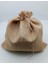 1 Adet Doğal Jüt Torba 35 x 40 cm En x Boy Büzgülü Jut Kese Doğal Ambalaj Paketleme Bayram Şekeri Torbası Hasır Torba Yılbaşı Hediye Paketi Nikah Şekeri Hediye Vegan Depo Kesesi Istanbul Sandalet 3