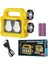 Powermaster PM-26930 Solar Panelli 6 Işık Modlu Powerbank Özellikli 2400MAH Type C Giriş 5V LED Kamp Feneri 3
