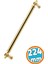 Mobilya Çekmece Mutfak Dolabı Dolap Kapak Kulpları Kulb Kulpu Metal Gold Altın Kulp 224 mm 1