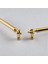 Mobilya Çekmece Mutfak Dolabı Dolap Kapak Kulpları Kulb Kulpu Metal Gold Altın Kulp 224 mm 5