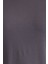 Kadın Yuvarlak Yaka Rahat T-shirt Gri 5