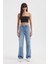 Kadın Askısız Temel Crop Top Black 1