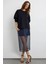 Kadın Lacivert Sweatshirt Blue 1